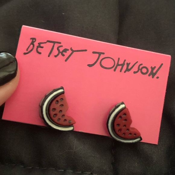 Betsey Johnson Jewelry - NWOT betsey johnson 🍉 earrings